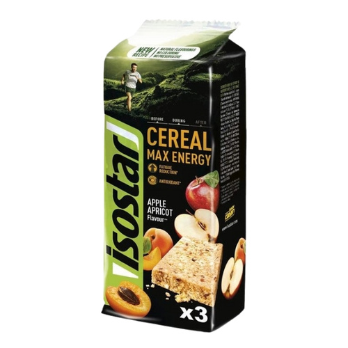 ISOSTAR Cereal Bar Max Energy 3x55g