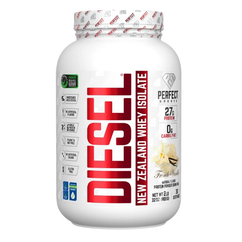 PERFECT SPORTS Diesel New Zealand Whey Isolate Vanilla 2 lb