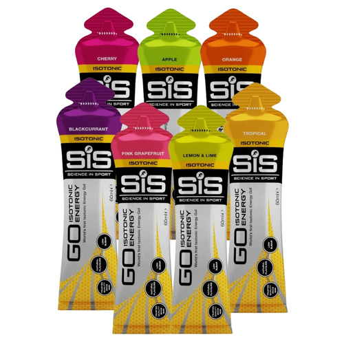 SIS Energy Go - Isotonic Gel 7 x 60 ml