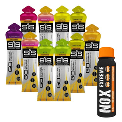 SIS Energy Go - Isotonic Gel 10 x 60 ml + nowmax® NOX Extreme 80 ml