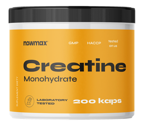 nowmax® Creatine Monohydrate 200 kaps