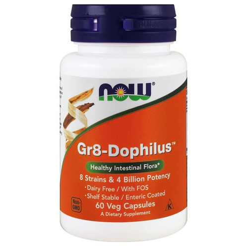 NOW FOODS  Gr8-Dophilus 60 vcaps