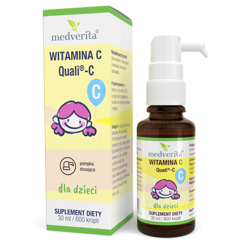 MEDVERITA Wit.C w kroplach dla dzieci Quali-C 30ml