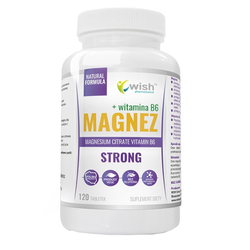 WISH Magnesium Strong + Vitamin B6 Forte 120 tabs