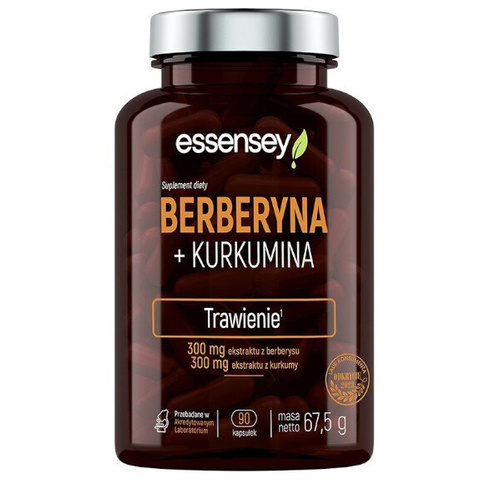 ESSENSEY Berberine + Curcumin 90 capsules