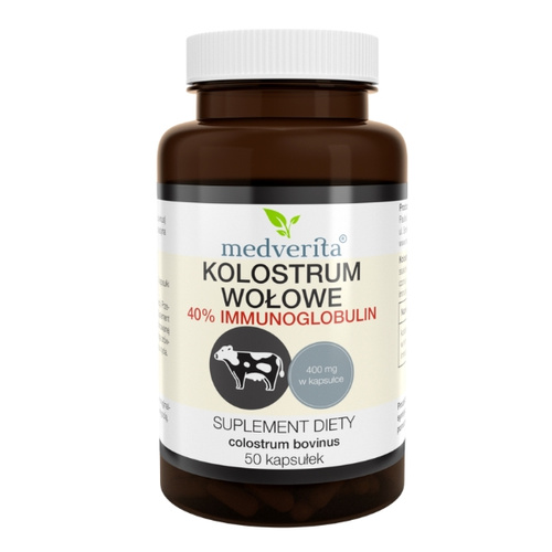 MEDVERITA Beef Colostrum 400 mg 50 caps