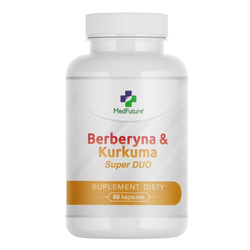 MEDFUTURE Berberine + Turmeric Super DUO 60 caps