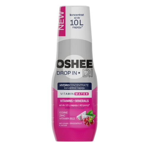 OSHEE Drop In Hydroconcentrate Zero Vitamin Water Vitamins + Minerals 500 ml