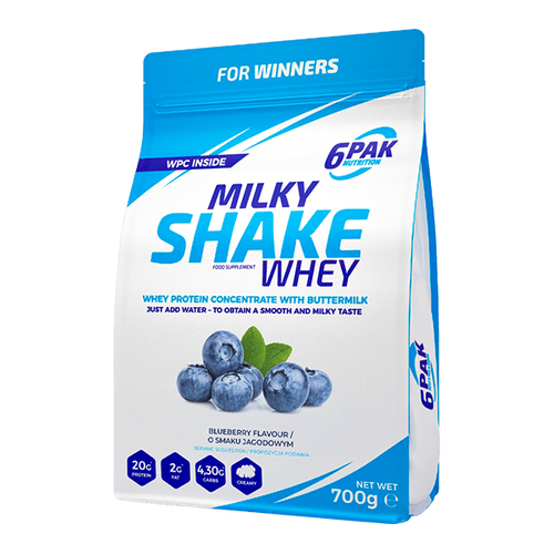 6PAK Milky Shake Whey 700 g