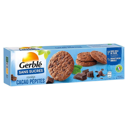 GERBLE Cookie Cacao Pepites 130 g 