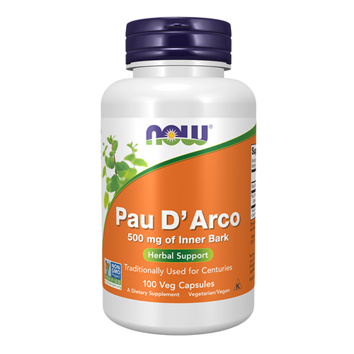 NOW FOODS Pau D'Arco 500mg 100 caps