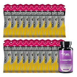 20 x SIS Energy Go + L-Carnitine - SINGLE SM