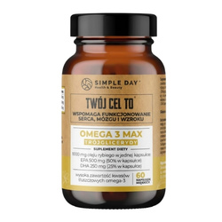 YOUR GOAL IS Omega 3 Max 60 caps