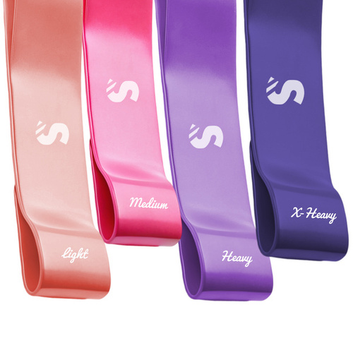 Set of 4 Fitness Band Resistance Bands