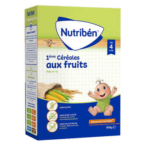 NUTRIBEN 1 Eres Cereales Aux Fruits 300 g