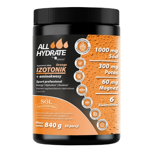 ALINESS ALLHydrate Isotonic + Amino Acids 840 g