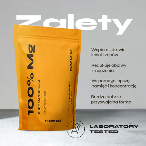 nowmax® Magnesium Citrate Powder 500g