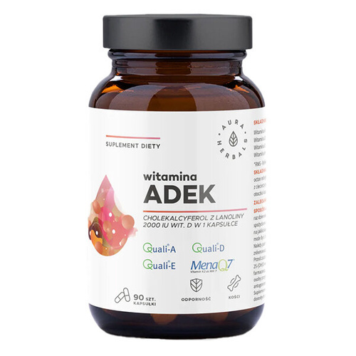 AURA HERBALS Vitamin ADEK 90 caps