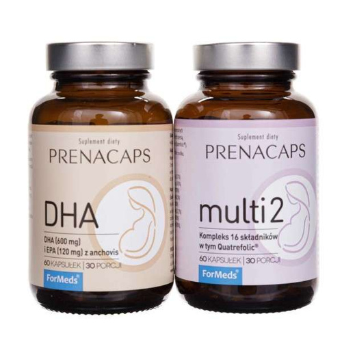 FORMEDS PRENACAPS MULTI 2 + DHA 60 + 60 caps