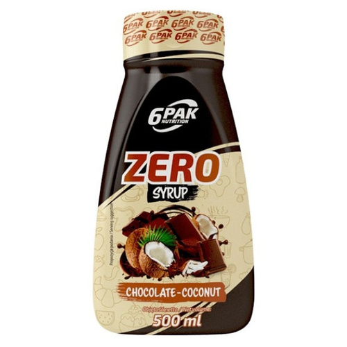 6PAK Syrup Zero 500 ml