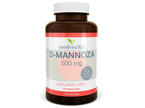 MEDVERITA D-mannoza 500 mg 100 caps