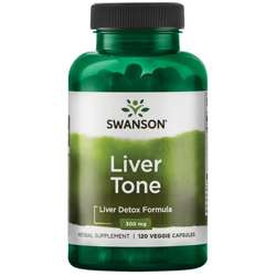 SWANSON Liver tone - liver detox formula 120 caps