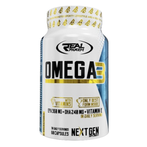 REAL PHARM Omega 3 1000mg 60 caps.