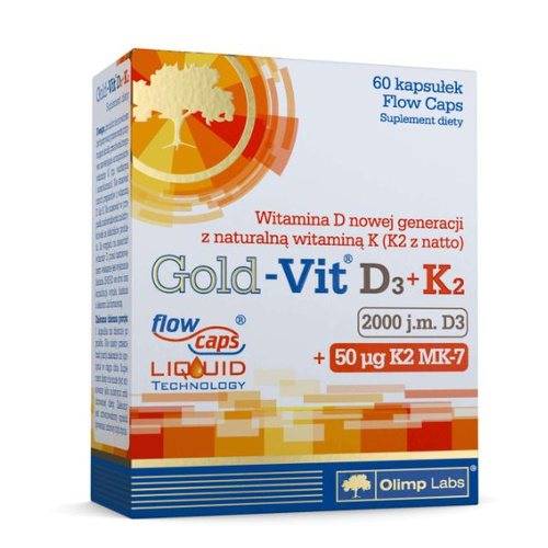 OLIMP Gold-Vit D3+K2 2000 IU 60 caps