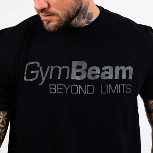 GYMBEAM Beyond Limits T-shirt Black