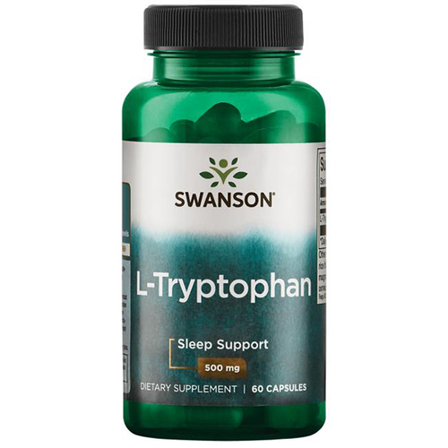 SWANSON L-tryptofan 500mg 60 caps