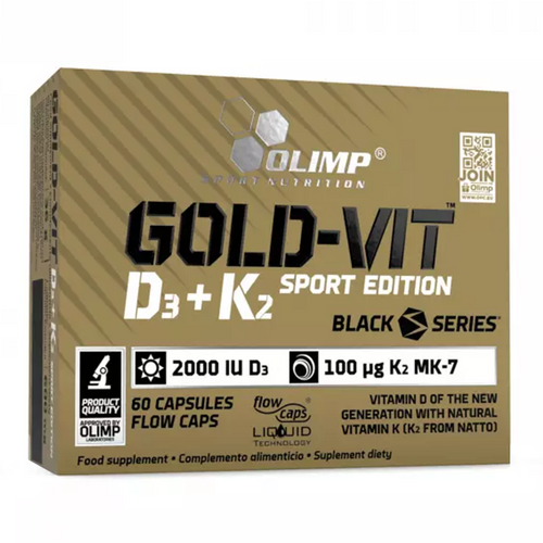 OLIMP Gold-Vit D3+K2 2000 IU Sport Edition 60 caps