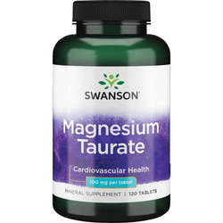 SWANSON Magnesium Taurate 100mg 120 tab