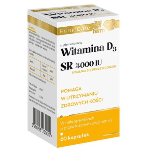 WEGAFARM Vitamin D3 SR 4000IU 60 caps