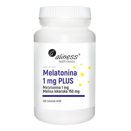 ALINESS Melatonin 1 mg Plus 100 tabl