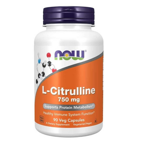 NOW FOODS L-Citrulline - L-Citrulline 750 mg 90 caps