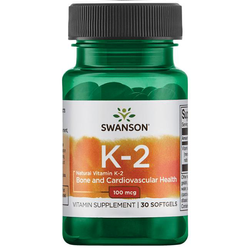 SWANSON Vitamin K2 Natural 100 mcg 30 caps