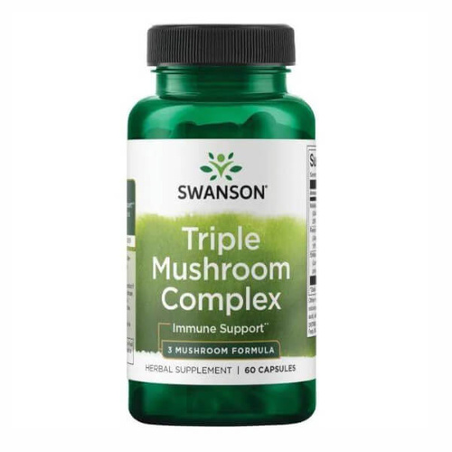 SWANSON Triple Mushroom Complex 60 kaps