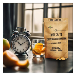 YOUR GOAL IS Daily Prevention Routine Vitamin C 180 tablets