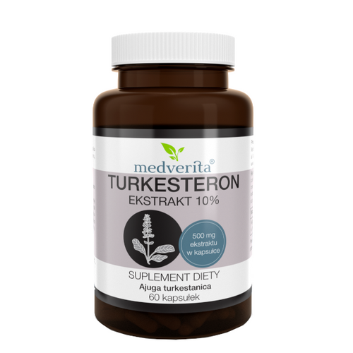 MEDVERITA Turkesteron Ekstrakt 500 mg 60 kaps