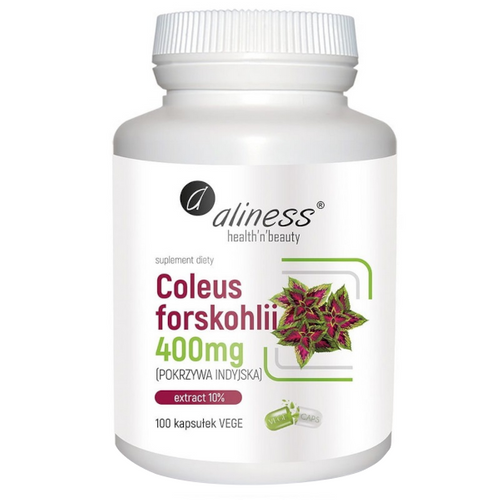 ALINESS Coleus Forskohlii - Indian Nettle 400 mg 100 vcaps