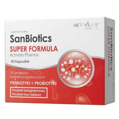 ACTIVLAB Sanbiotics Super Formula 40 caps