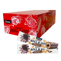 32x CORNEXI ROLL & GO Oat Bar with Chocolate Filling 30 g