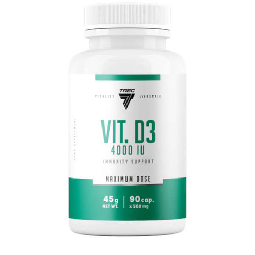 TREC Vitamin D3 4000 IU 90 caps