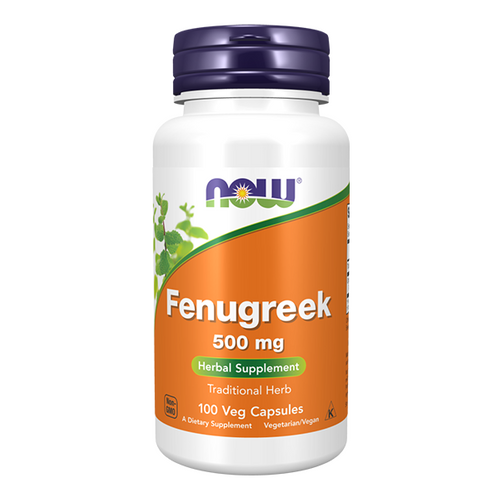  NOW FOODS Fenugreek 500 mg 100 caps 