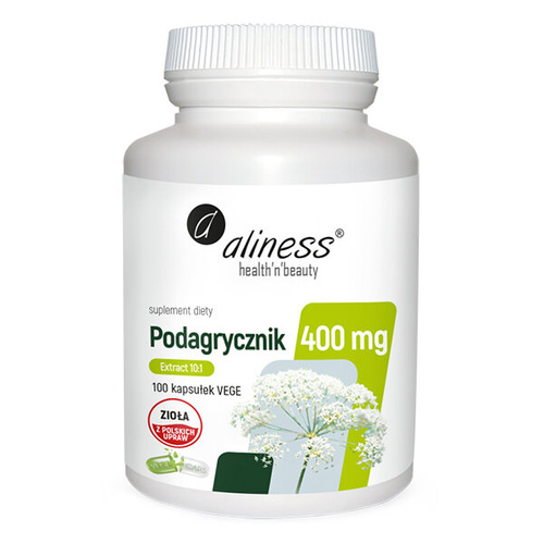  ALINESS Podagrycznik 400 mg 100 vcaps