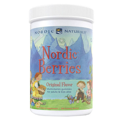 NORDIC NATURALS Berries Multivitamin Vitamins and Minerals 200 gummies