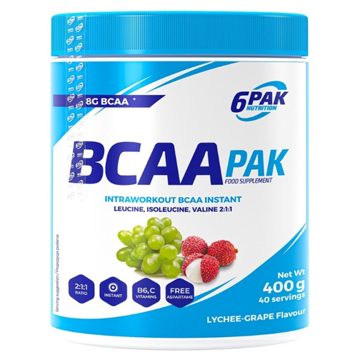 6PAK BCAA Pak 400 g