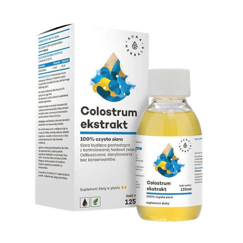 AURA HERBALS Colostrum Extract 100% Pure Bovine Colostrum 125 ml