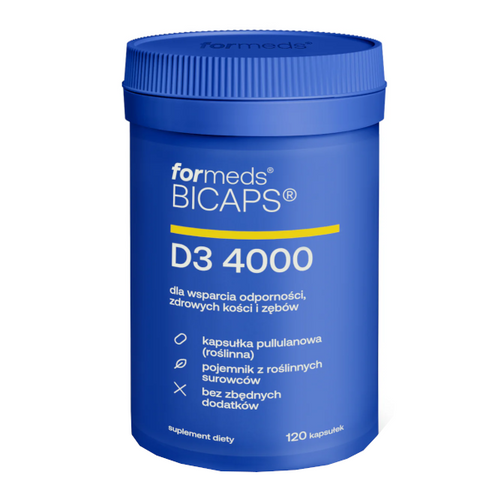 BICAPS Vitamin D3 100mcg 4000IU 120 caps