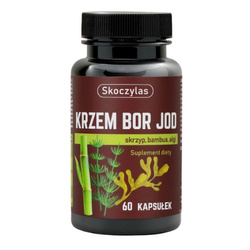 SKOCZYLAS Silicon Boron Iodine Horsetail Bamboo Algae 60 caps